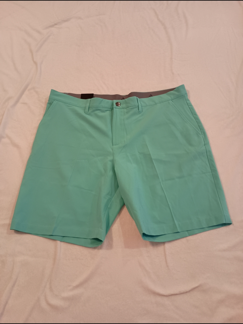 Adidas Ultimate 365 Golf Shorts Men's Size 38 Acid Mint 8.5"